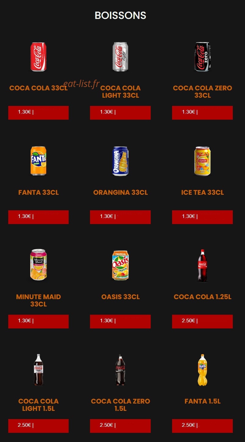 Allo pizza — carte page 18