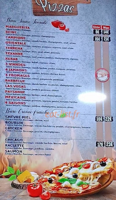 Cheese Naan — carte page 1