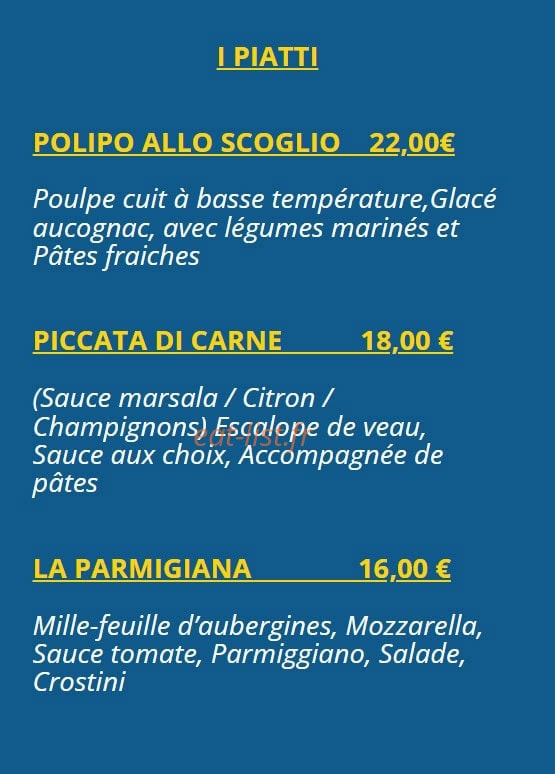 Lo Scoglio — carte page 3