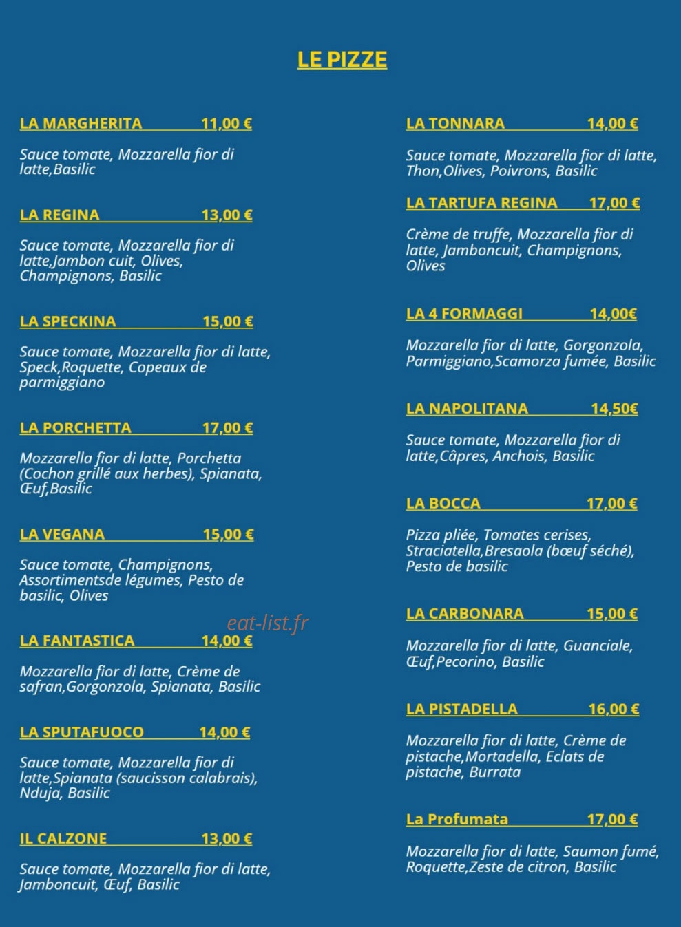 Lo Scoglio — carte page 2