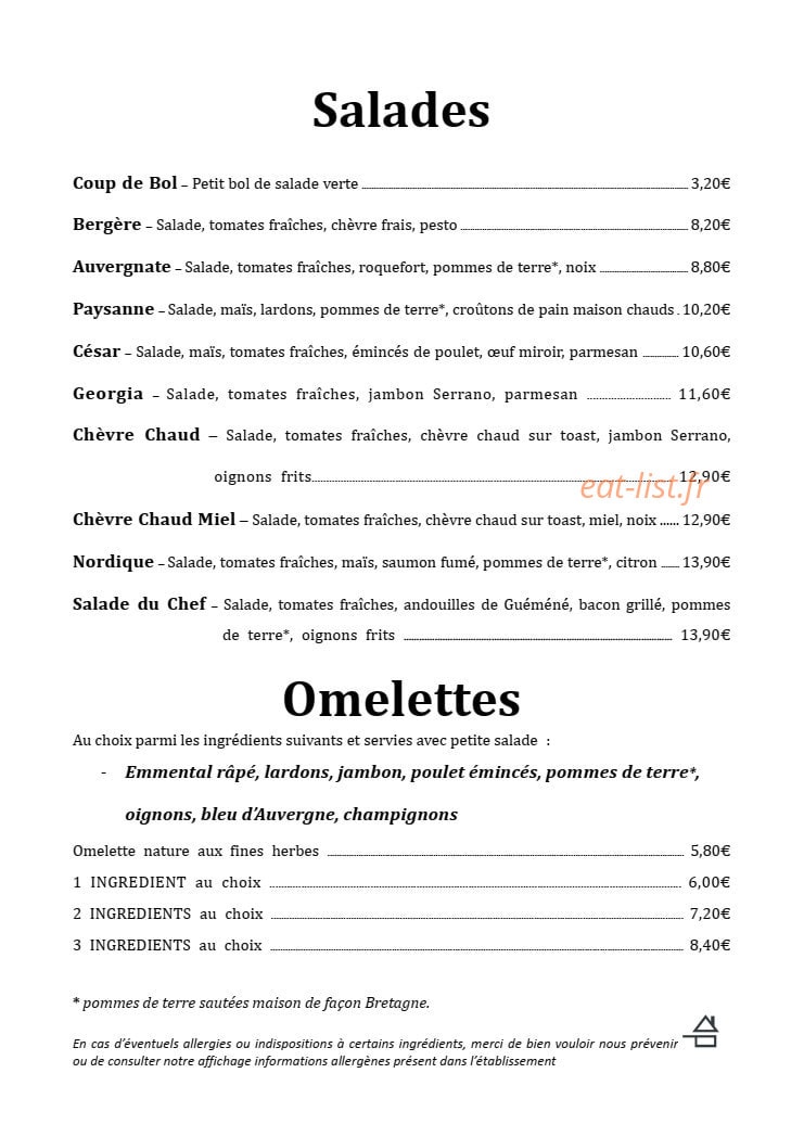 La Petite Tromenie — carte page 3