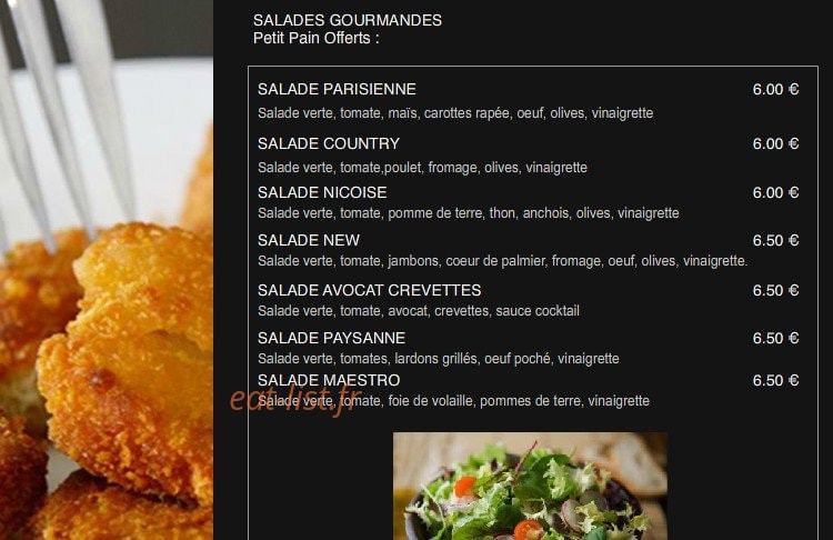New Pizza — carte page 9
