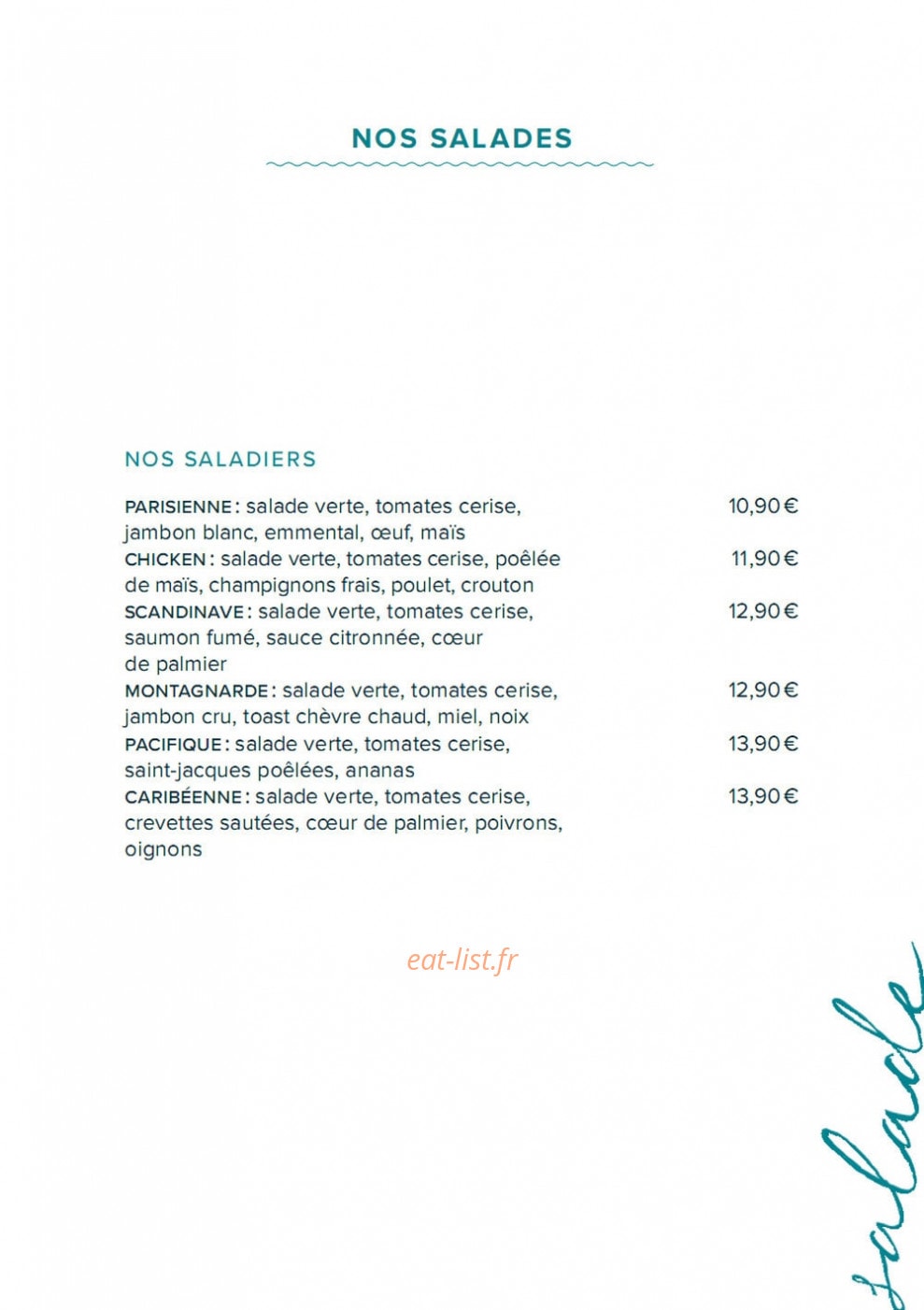 Eden Crêpe — carte page 5