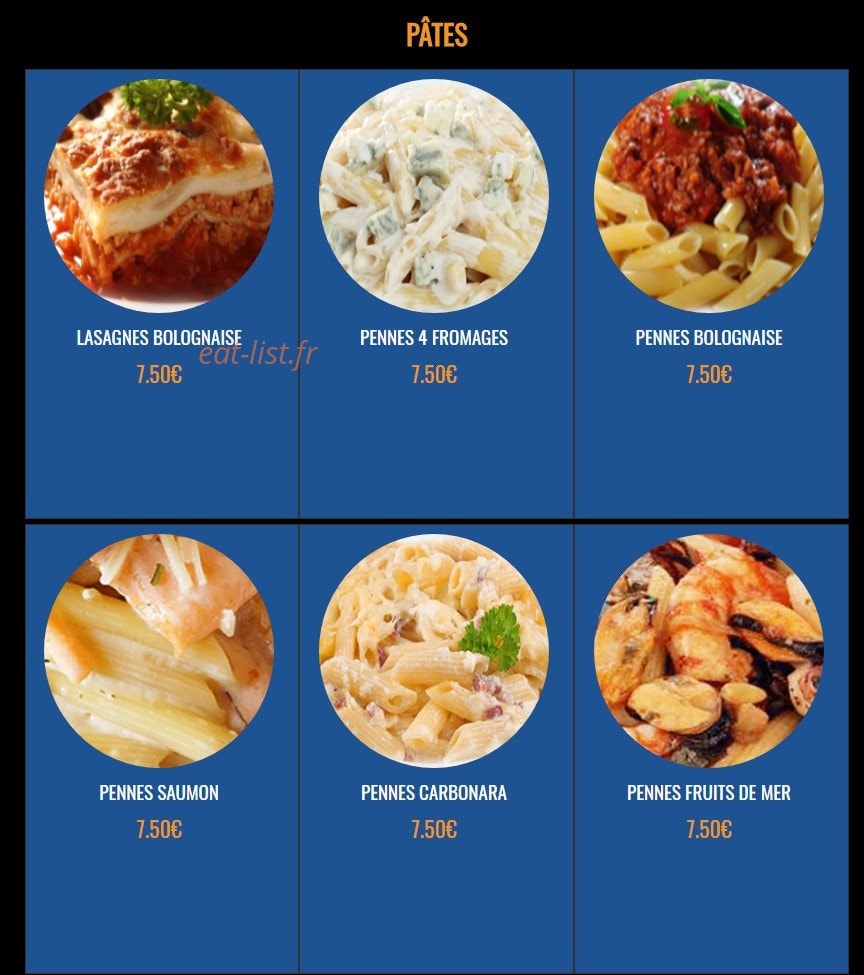 Le Kiosque — carte page 7
