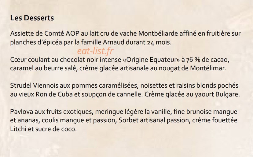 Le Sixieme Sens — carte page 2