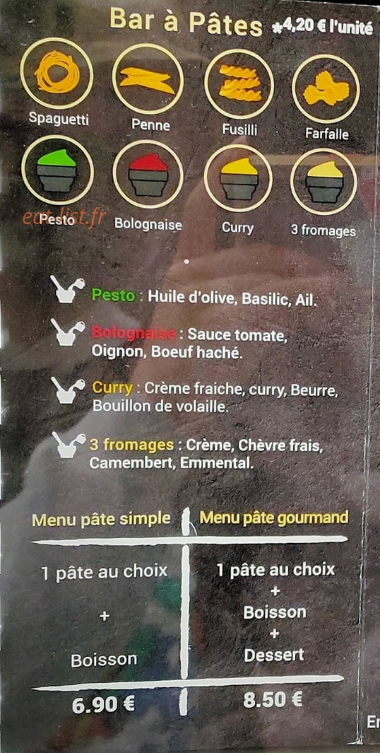 On mange où ? — carte page 2