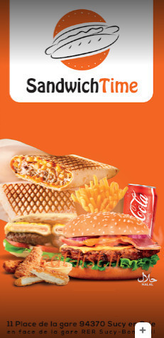 Sandwich Time — carte page 1