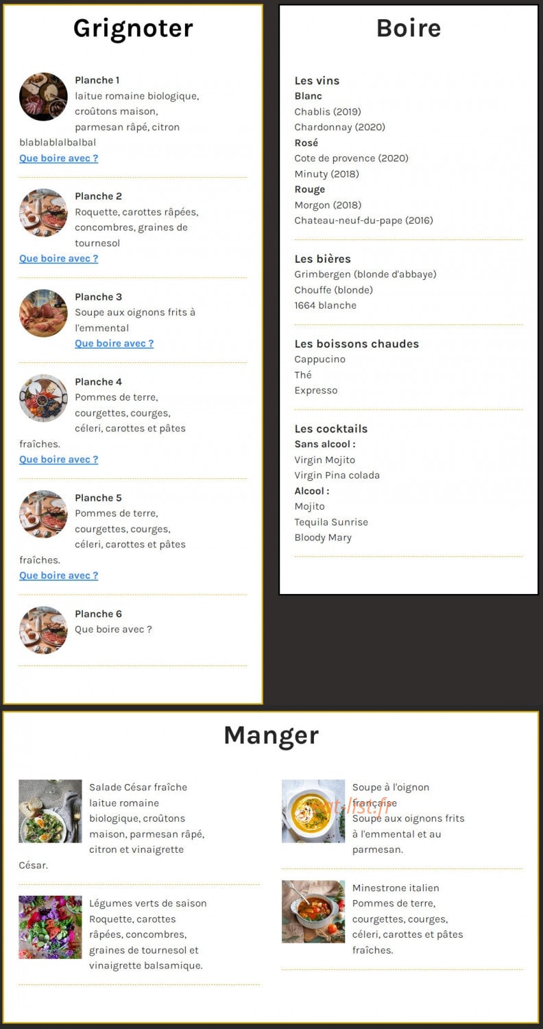 Sur un air de grenache — carte page 1