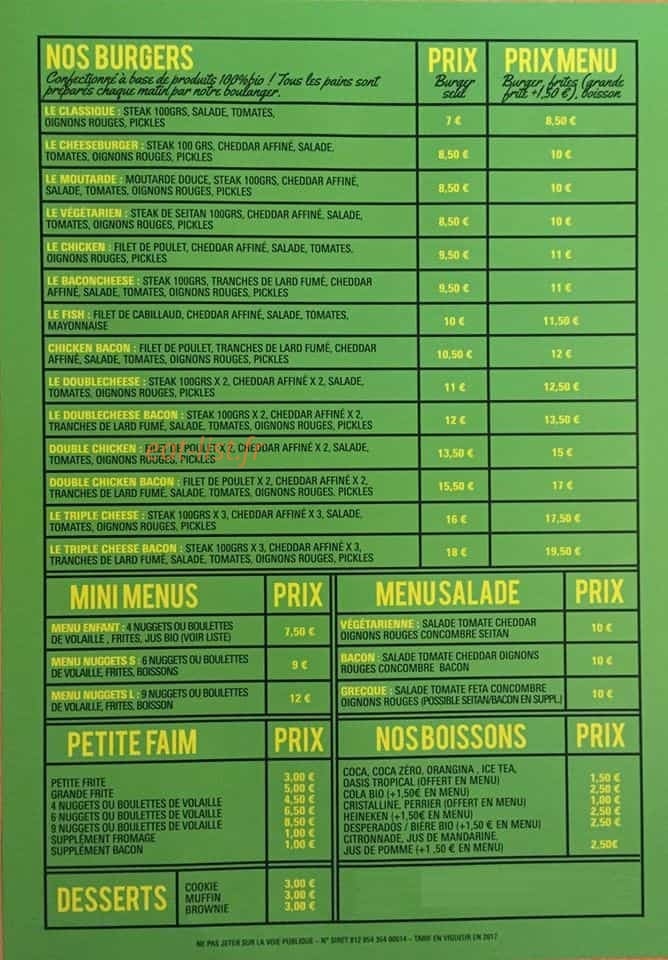 Trois B — carte page 1