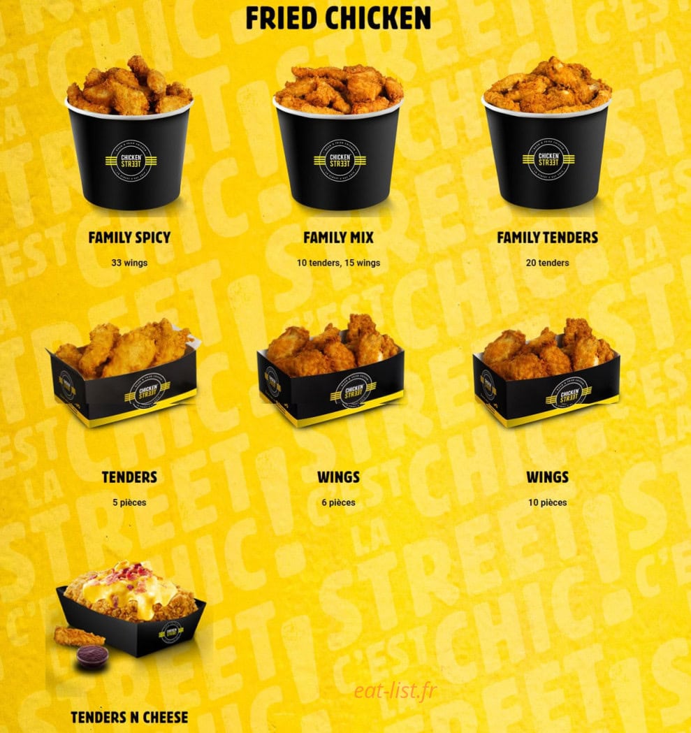 Chicken Street — carte page 2