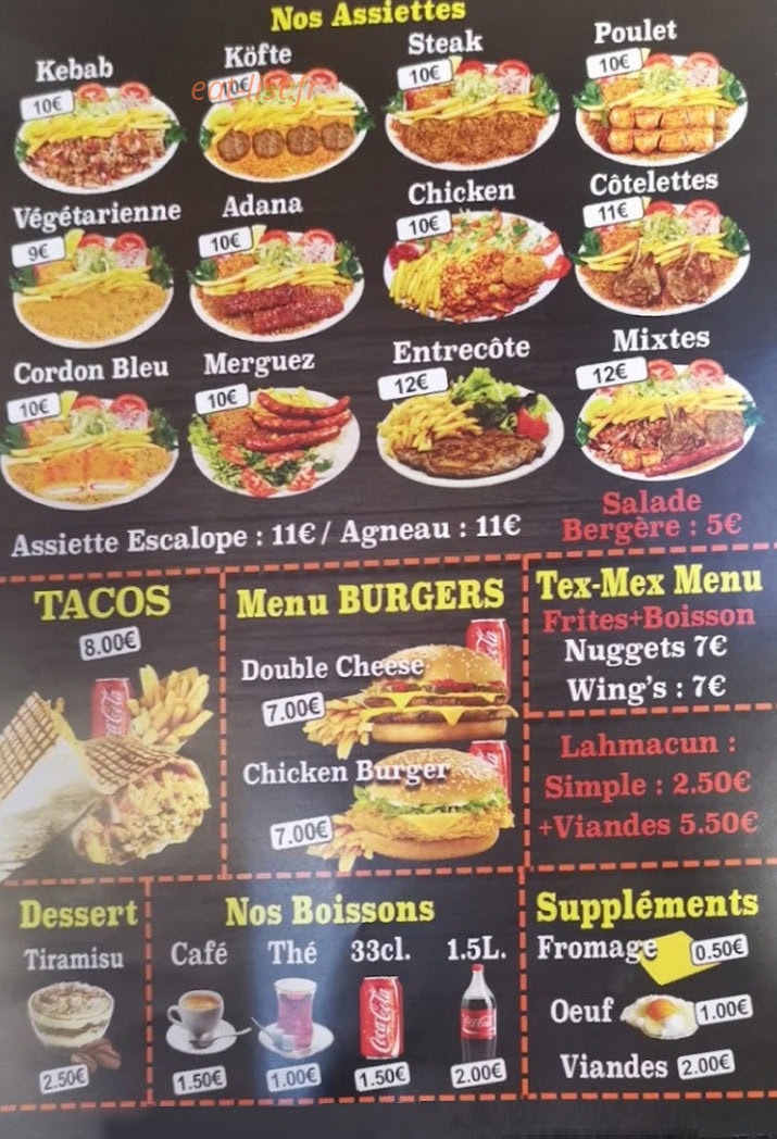Kebab Istanbul — carte page 2