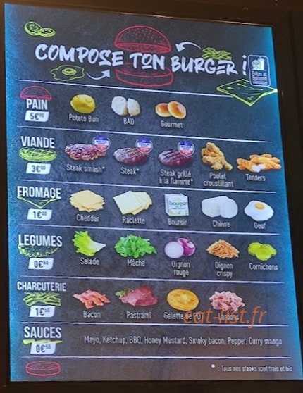 Popee’s — carte page 1