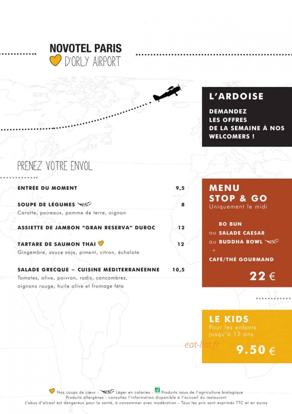 Gourmet Bar — carte page 2