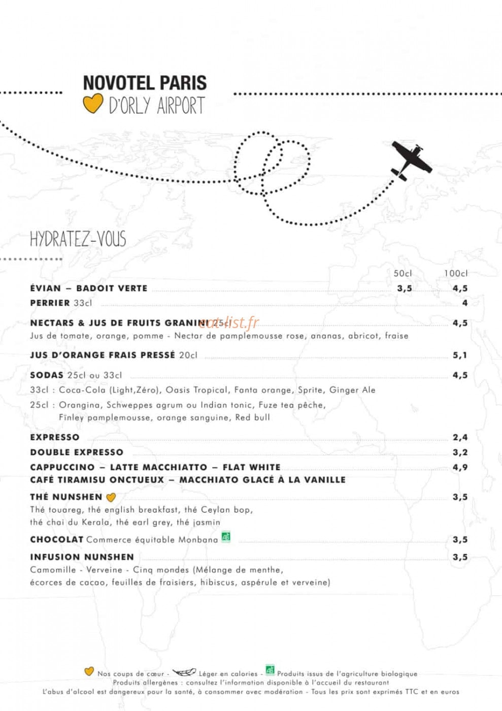 Gourmet Bar — carte page 6