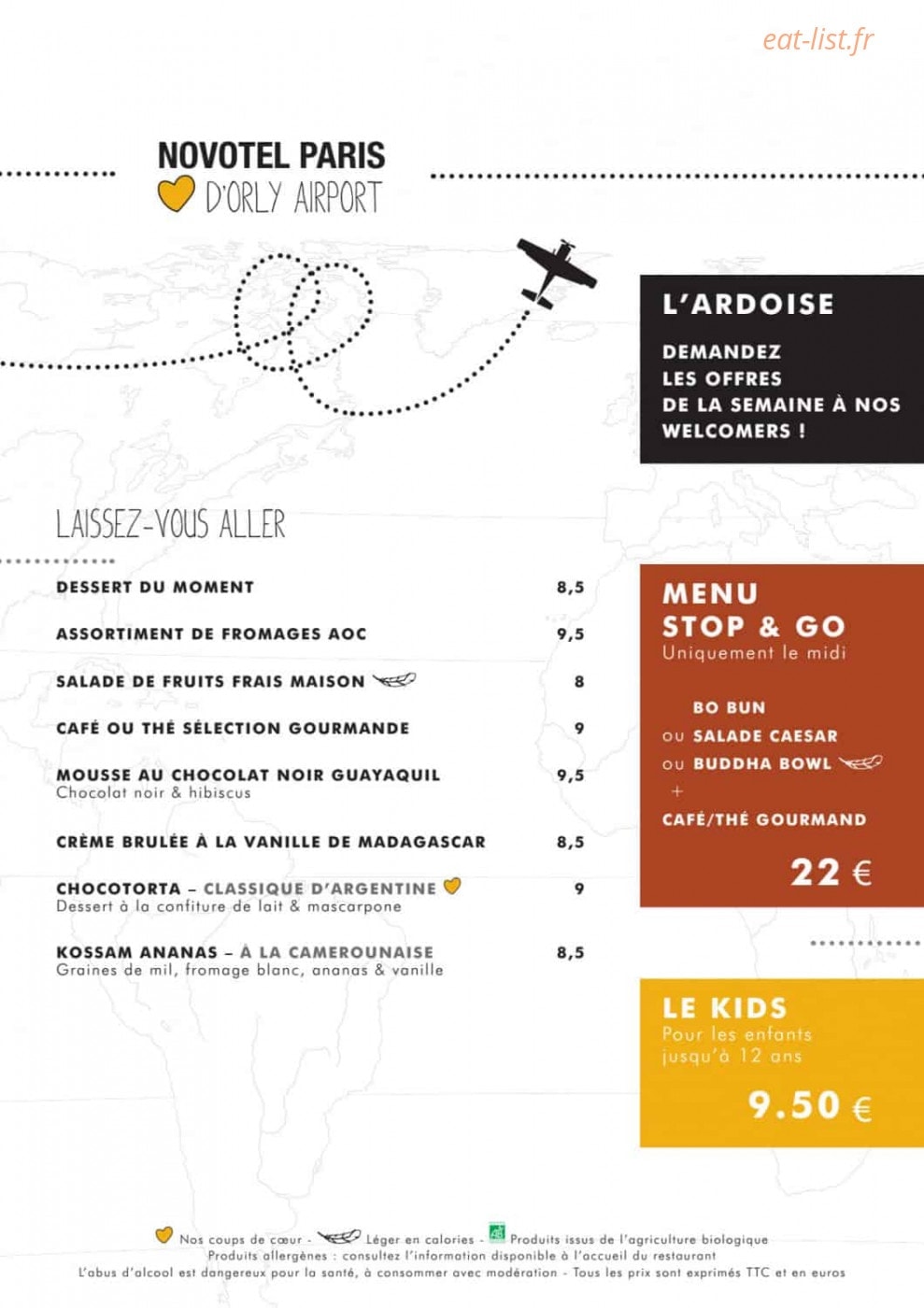 Gourmet Bar — carte page 4