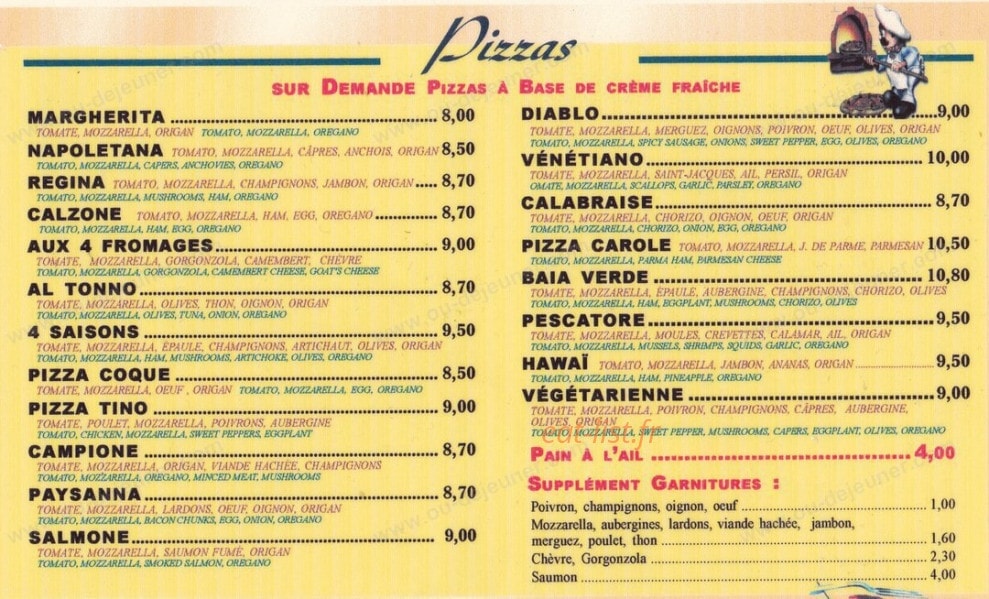 Casa Tino — carte page 4
