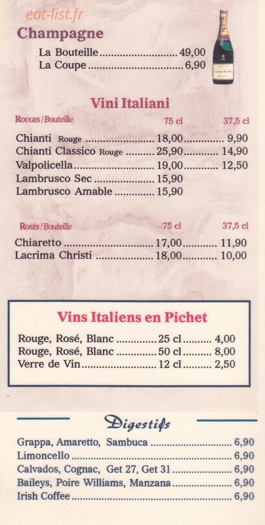 Casa Tino — carte page 9