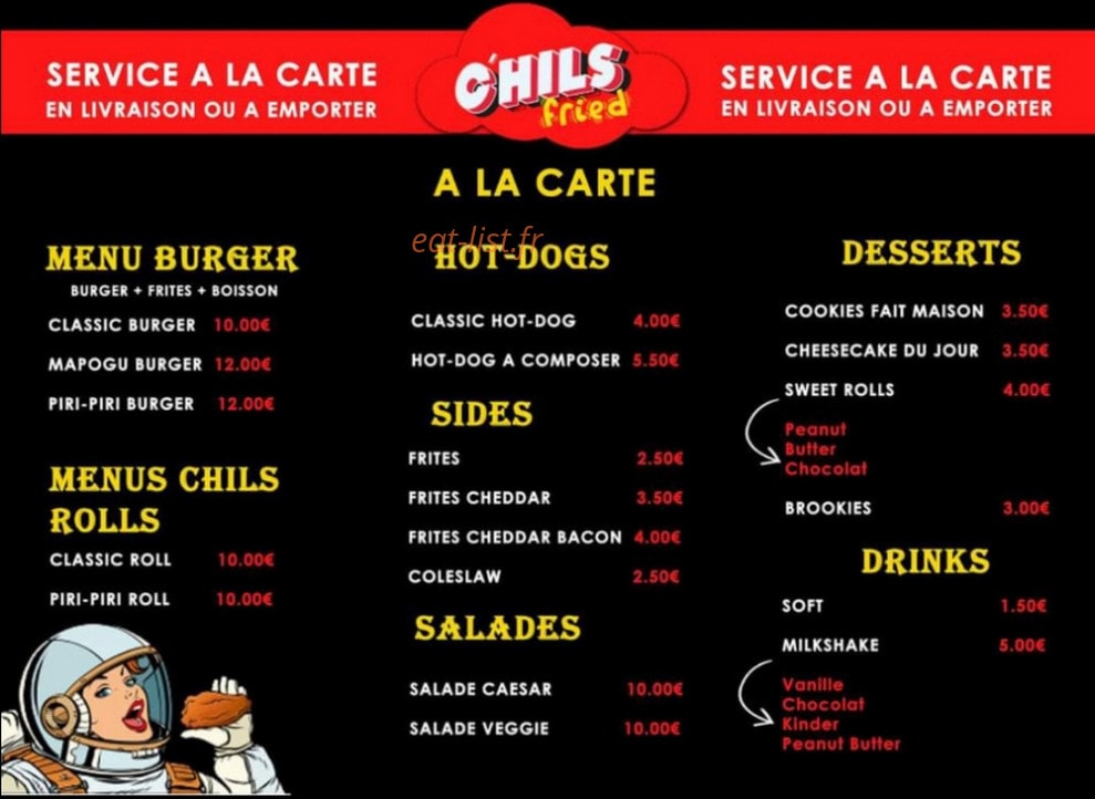 Chils — carte page 1