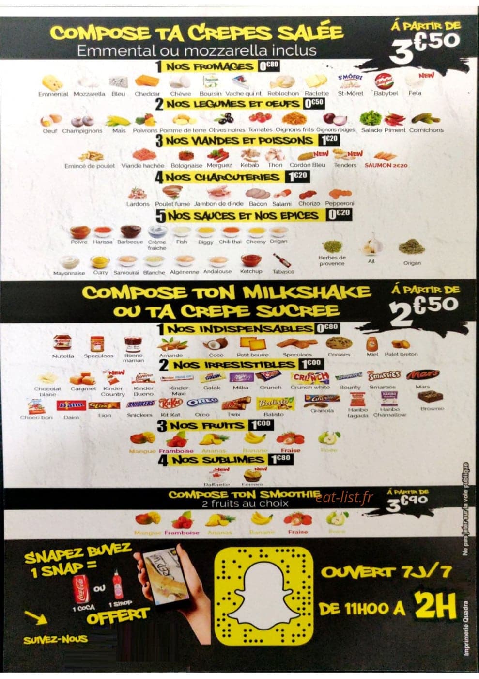 Crep’Way — carte page 2