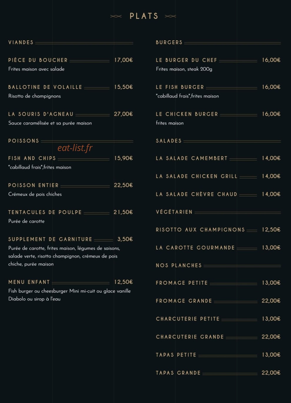 Grill Garden — carte page 2