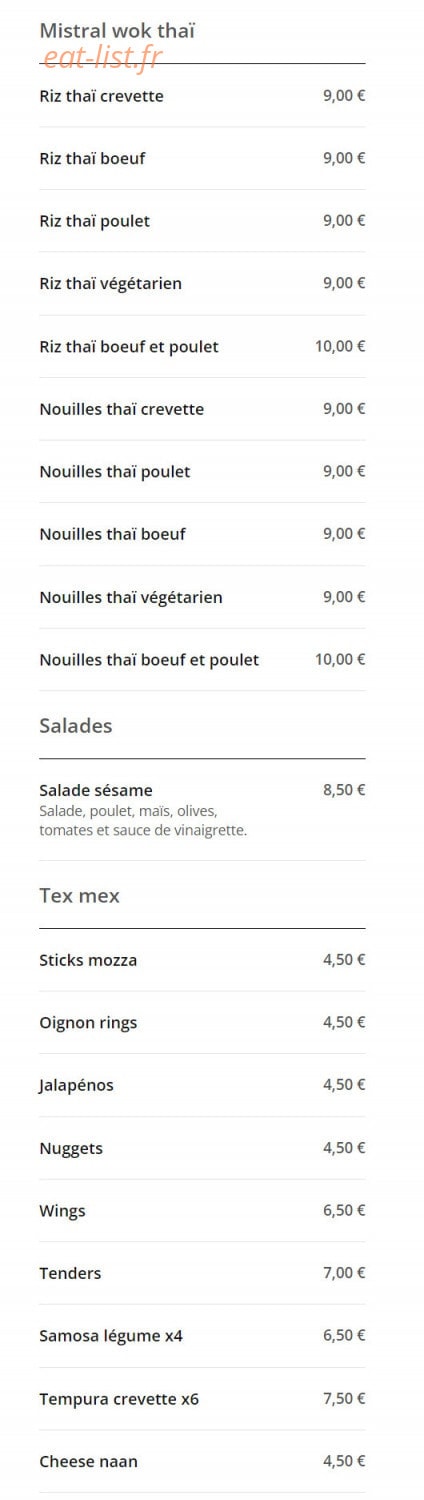 Le Mistral — carte page 8