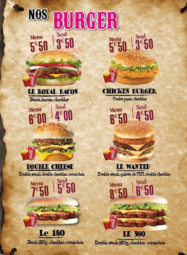 Le Must — carte page 2