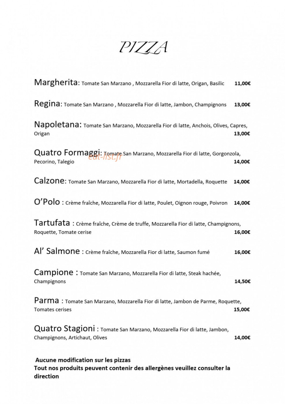 Le Saint Claire — carte page 5