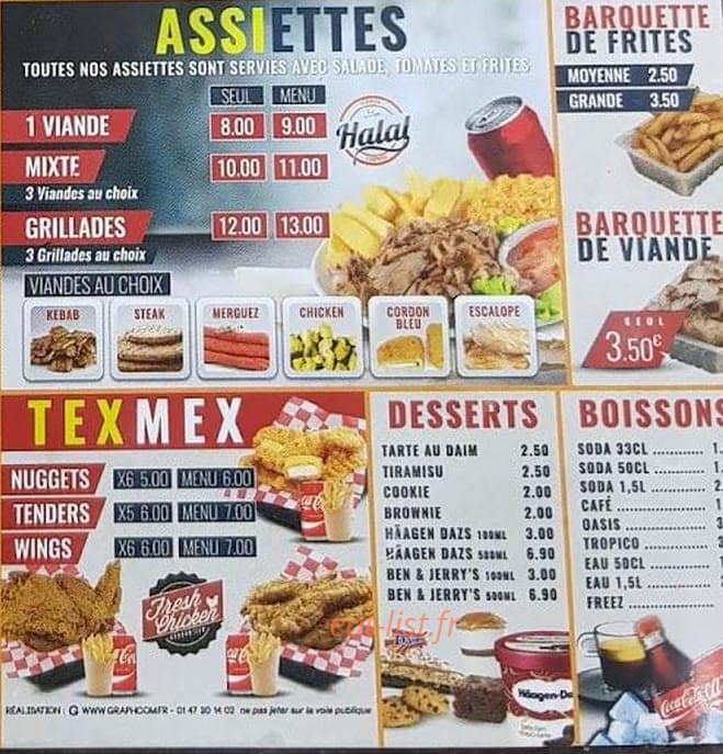 Mac food 94 halal 100/100 — carte page 3