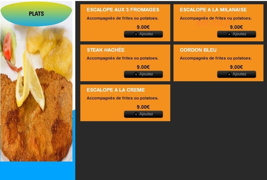 Pizza Pronto — carte page 7