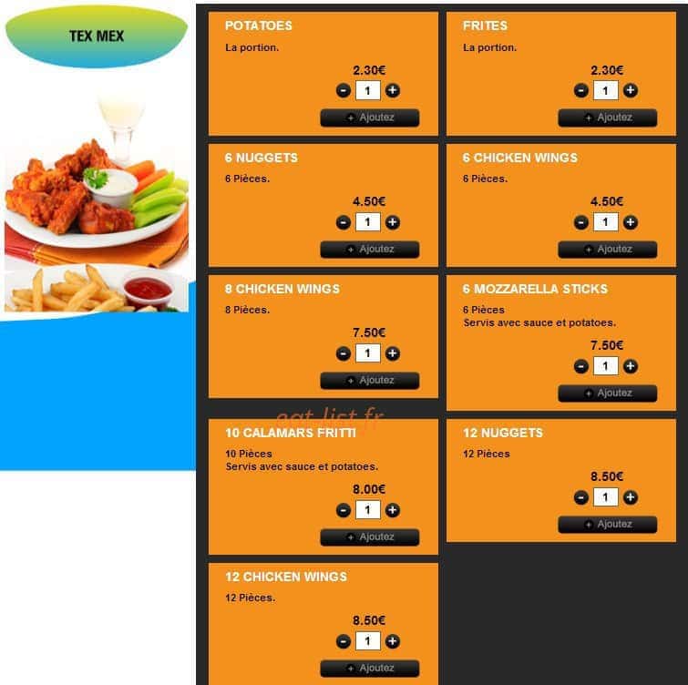 Pizza Pronto — carte page 6