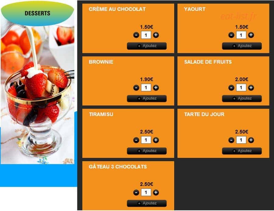 Pizza Pronto — carte page 12
