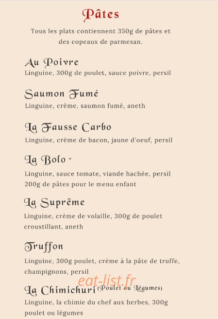 Quality Street — carte page 4