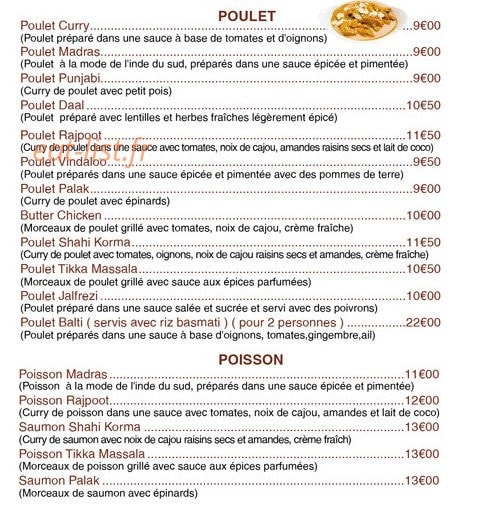 Rajpoot — carte page 3