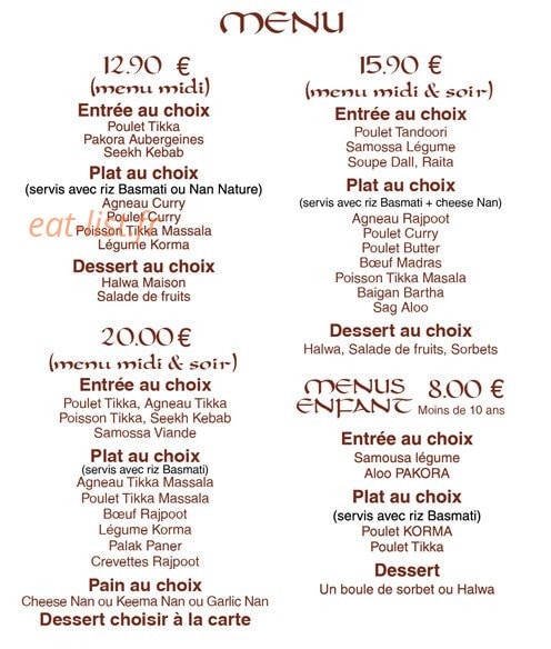 Rajpoot — carte page 6