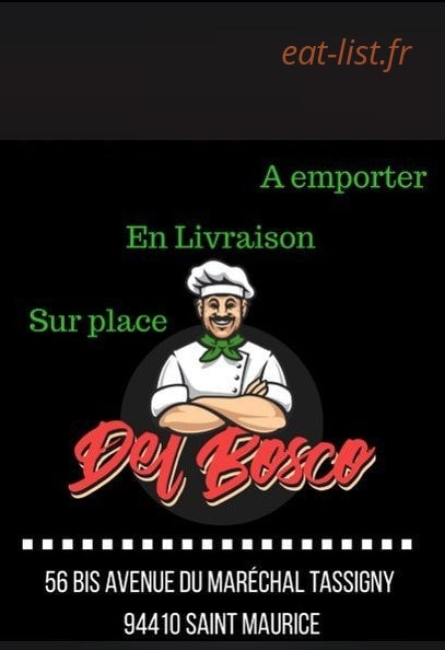 Del Bosco — carte page 1