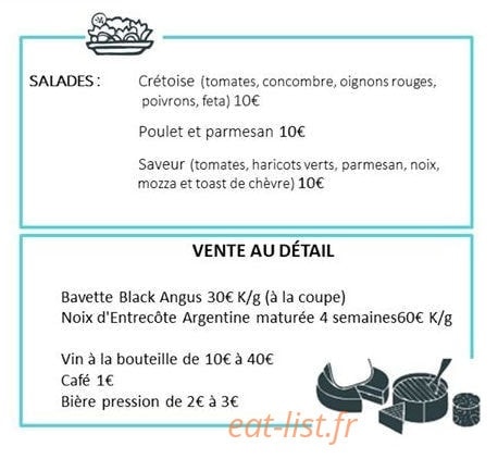 Le chalet — carte page 2