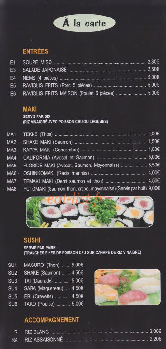 Sakura — carte page 6