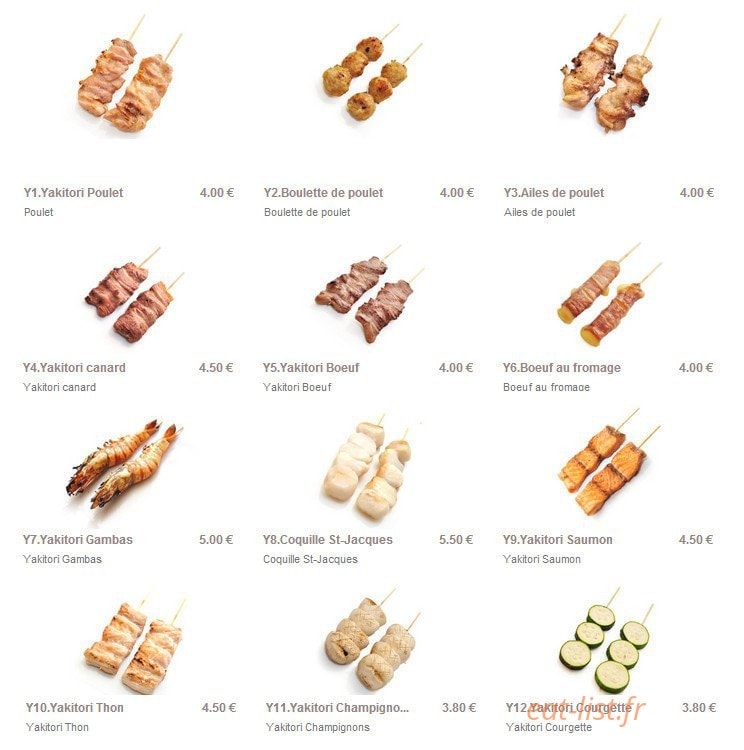 Sushi Seva — carte page 4