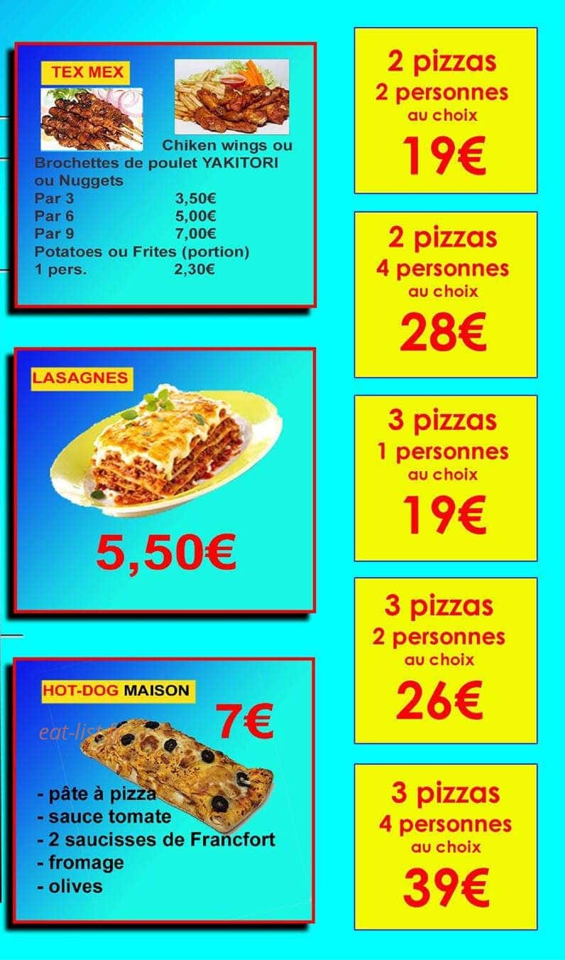 Pizza Jacky — carte page 3