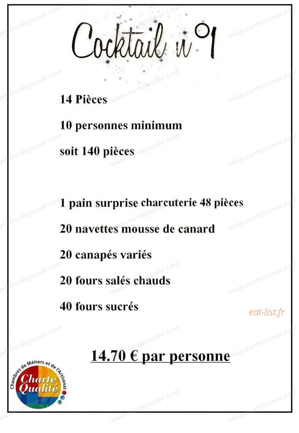 Plessis gourmand — carte page 5