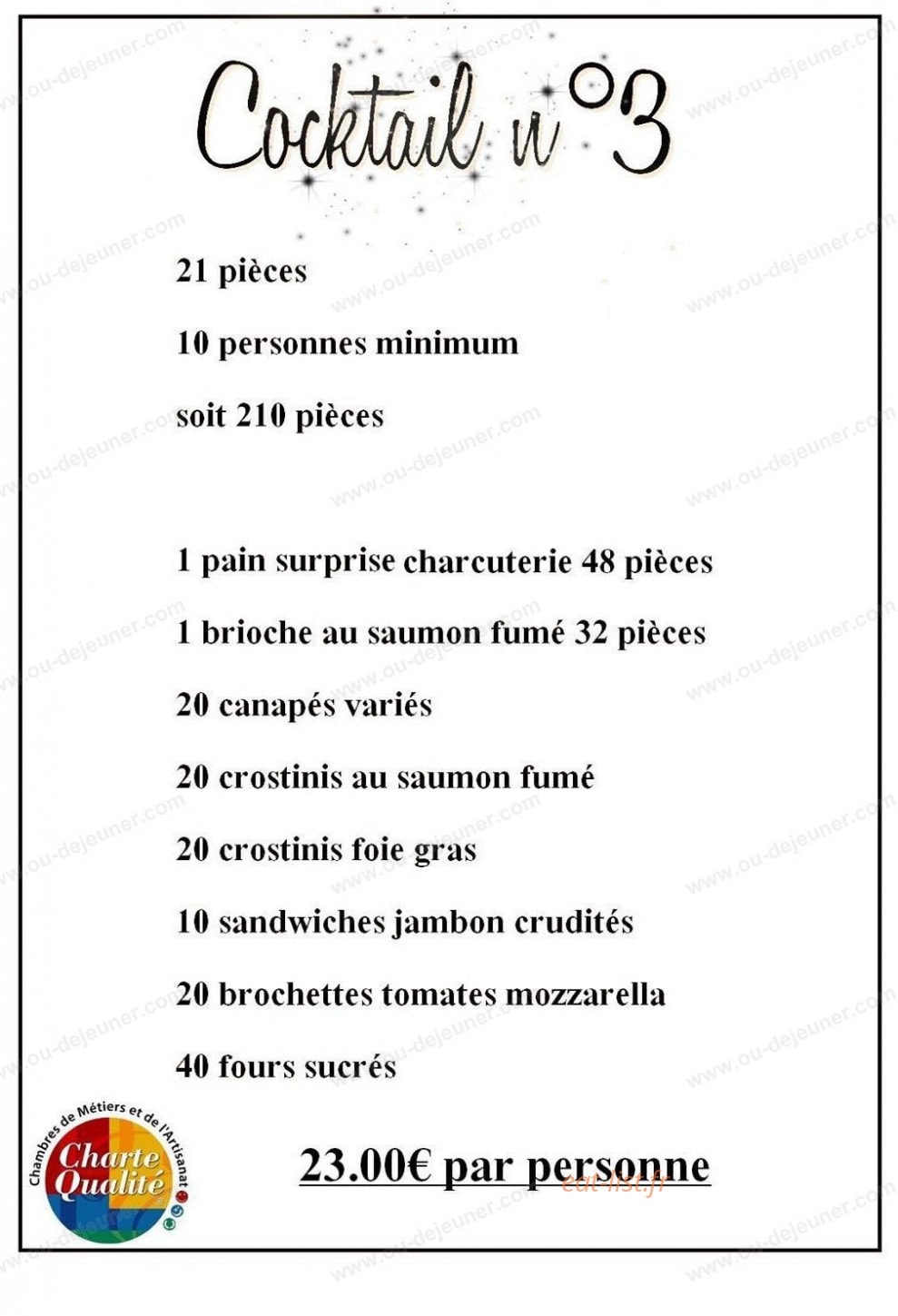 Plessis gourmand — carte page 7