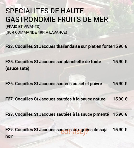 Le Bonheur de Chine — carte page 3