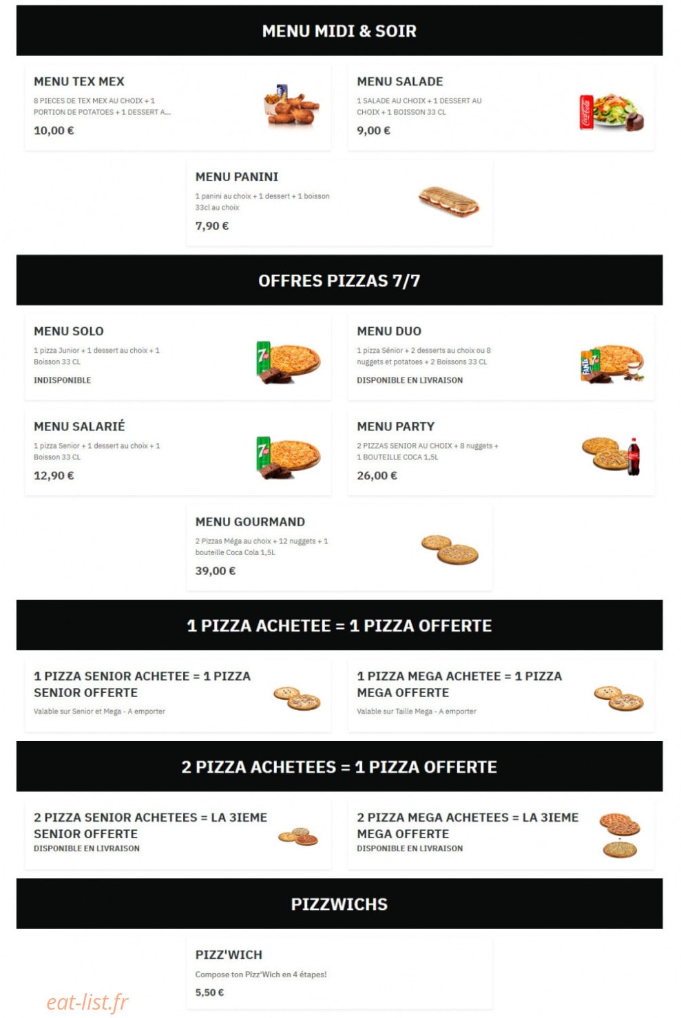 O'Times — carte page 3