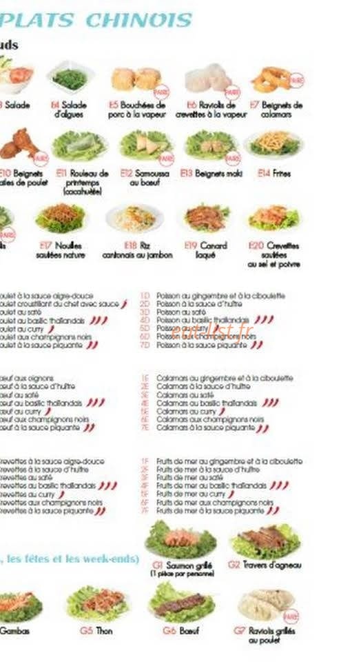 Sushi & Grill — carte page 3