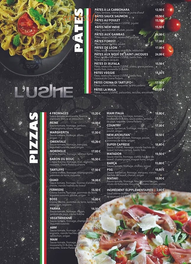 L'Usine — carte page 10