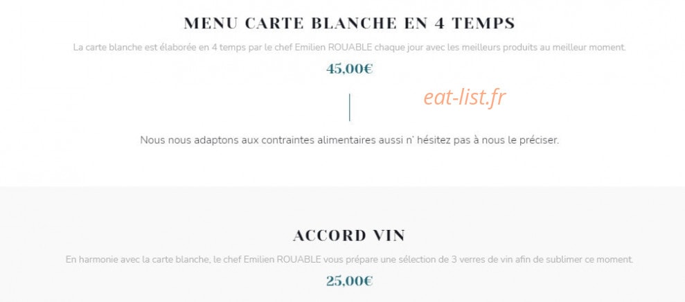 L'inattendu — carte page 1