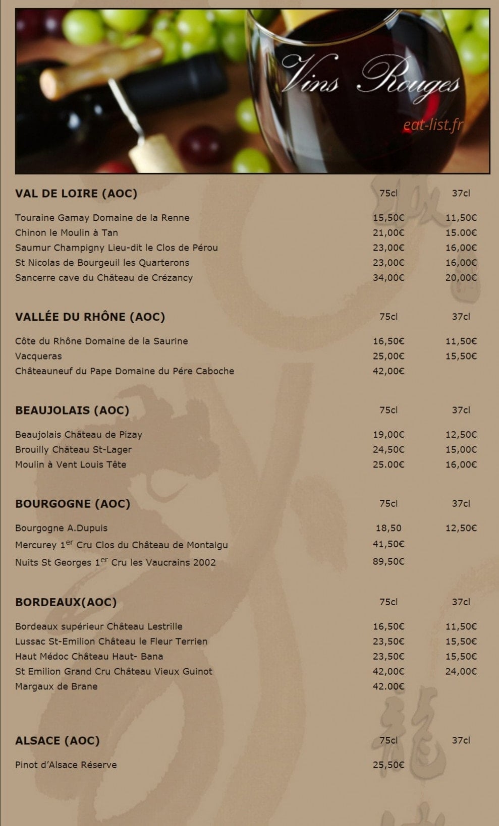 Les Merveilles de Chine — carte page 12
