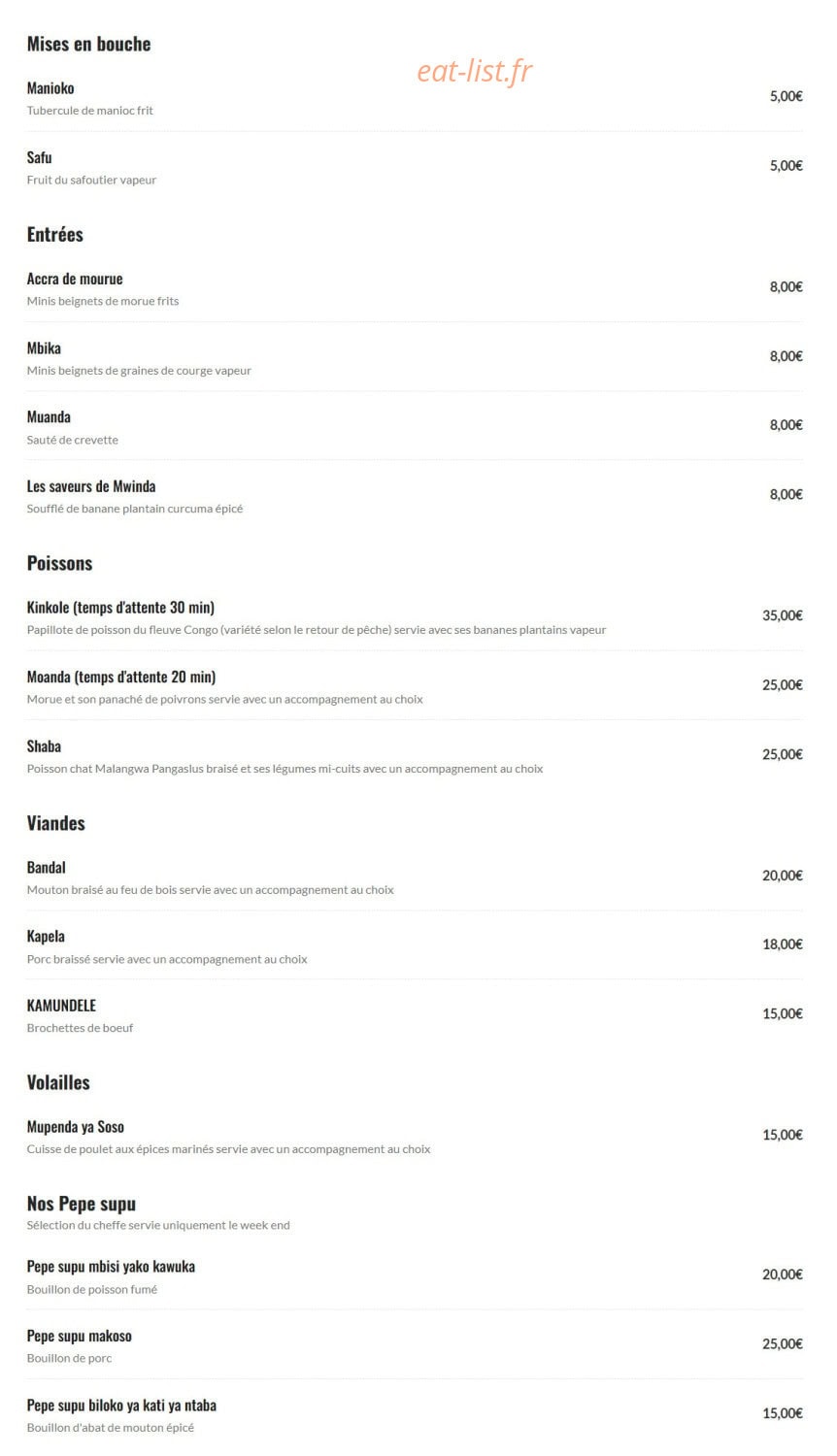 Mwinda — carte page 1
