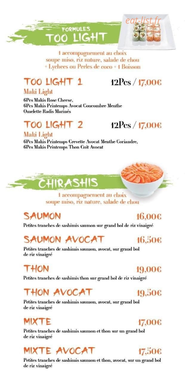 Sushi-You — carte page 8