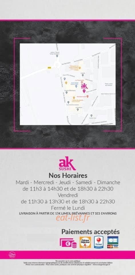 Ak Sushi — carte page 16